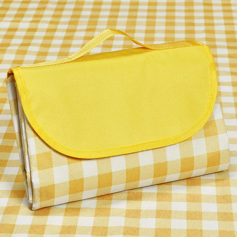 Outdoor rubber step mats Oxford cloth anti moisture cloth outdoor supplies Portable waterproof picnic tent mat