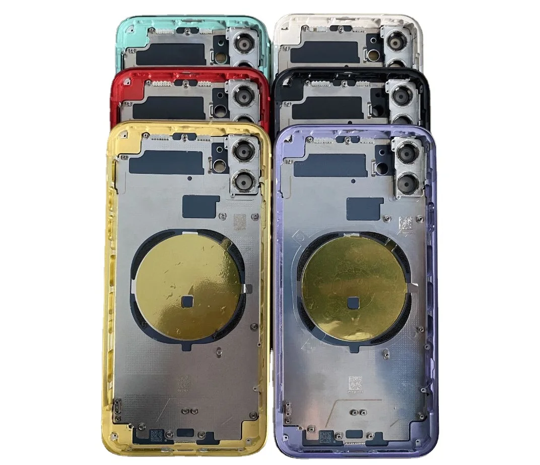 Back housing For iphone 12 pro max 11 pro max X XS XS Max XR 6 7 8 6p 7p 8p back cover housing