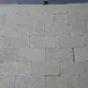 Indian Tandur Yellow Limestone Tumbled Pavers Outdoor Garden Patio Paving Slabs French Pattern Tiles Roman Pattern Flooring