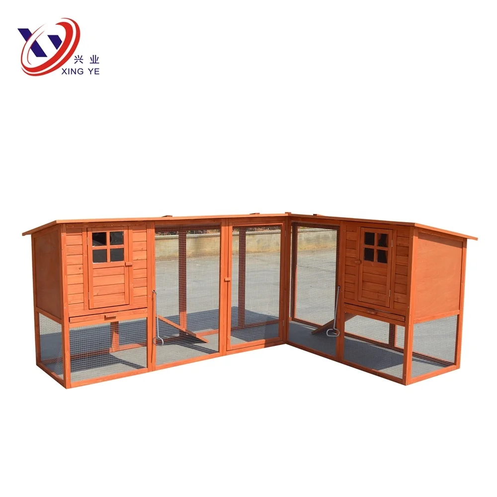 New design large outdoor wooden chicken coop chicken hen house