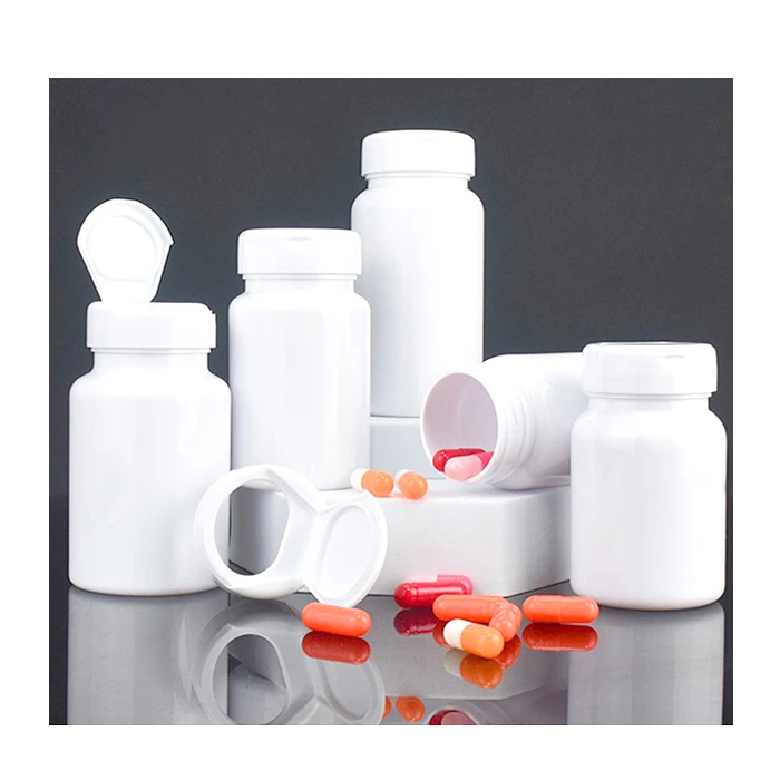 Custom 50cc 60cc 75cc 80c 120cc 150cc  175cc 200cc 225cc Tablet l Bottle for Pharmaceutical Medicine