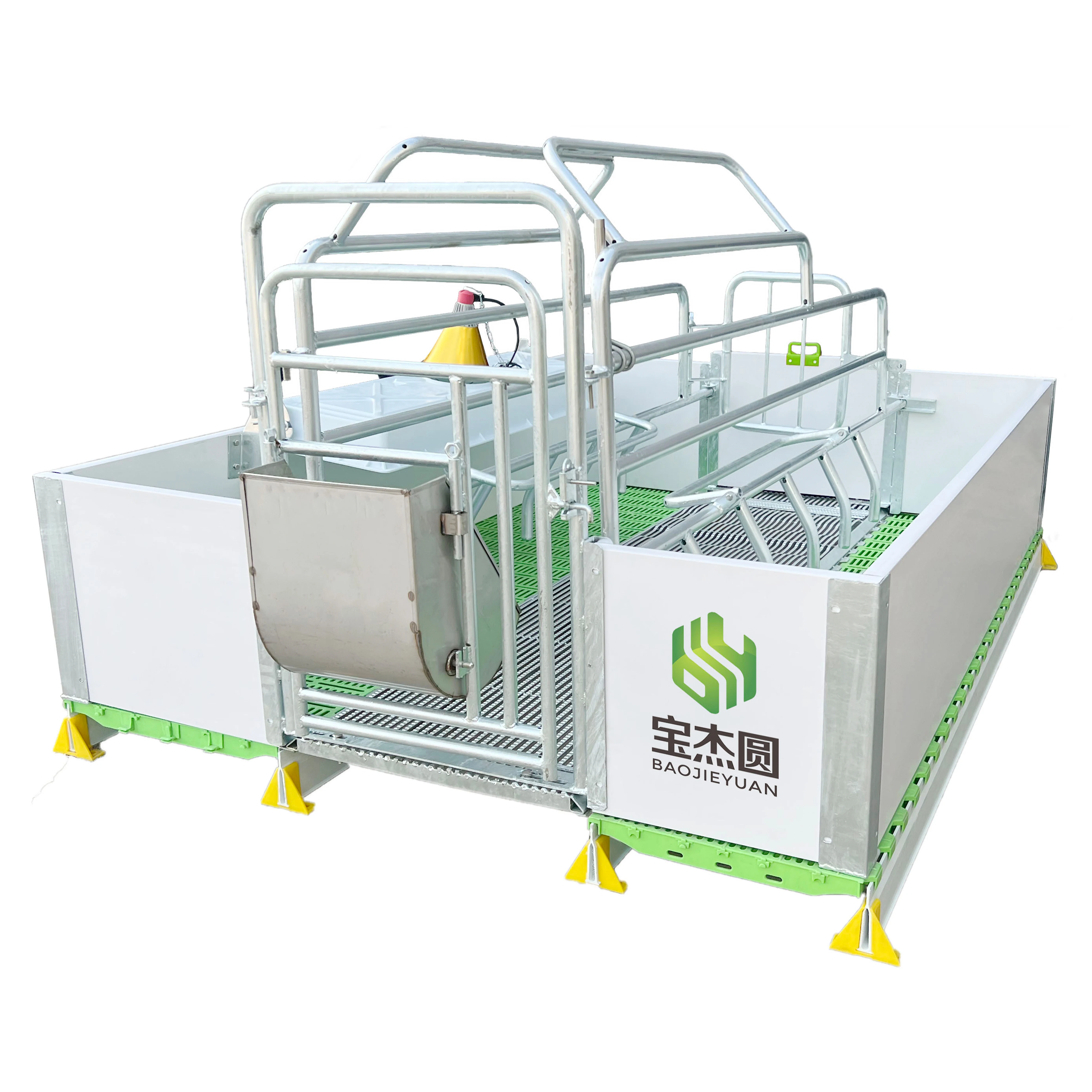 Hot Sale European Style Double Body Sow Farrowing Crates Automatic Pig Cage Pen Animal Cages