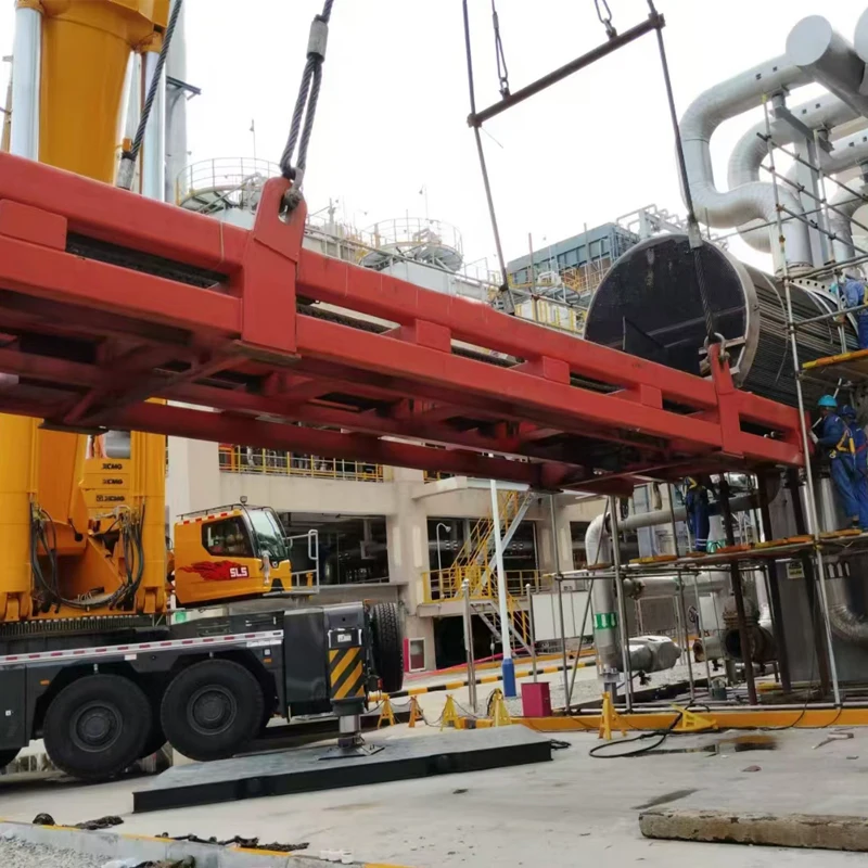 60 ton tube bundles puller for maintenance of heat exchanger for refinery factory