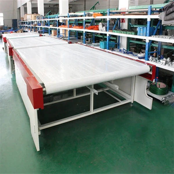 Low noise automatic scanning weighing and sorting aluminum profile PVC PU belt flat conveyor belting