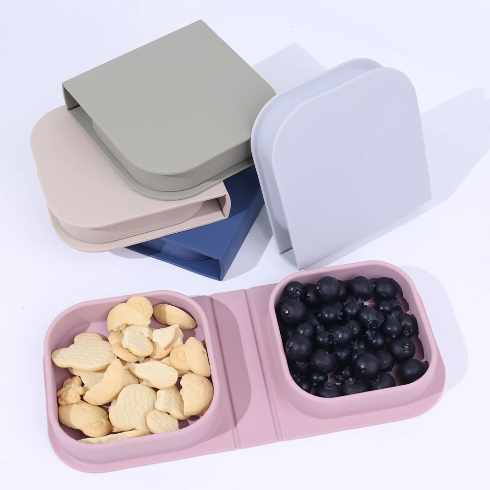 Силиконовая тарелка для детей