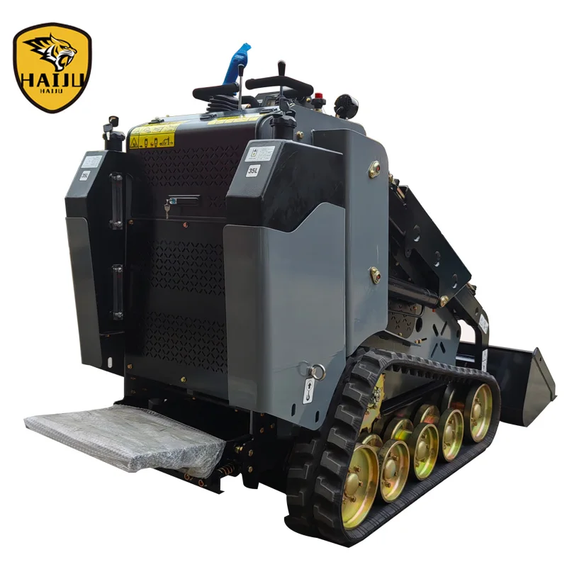 Rated Load 400-500kg And One Year Warranty Mini Skid Steer Loader In China