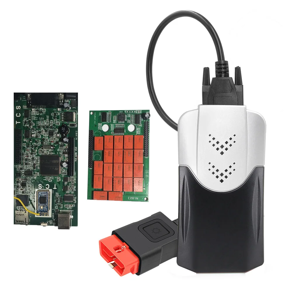 Диагностический сканер Tompzon Vd150 Multidiag Tcs Pro V3.0 Pcb для автомобилей и грузовиков с программным обеспечением 2015.r3/2016 1/2017