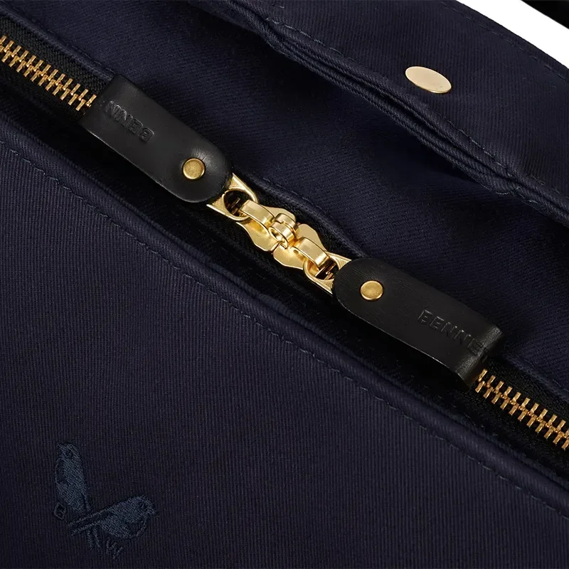 2 In 1 Navy Canvas Duffel Garment Bag Carry On Rolling Eco Friendly Weekend Convertible Garment Duffle Bag