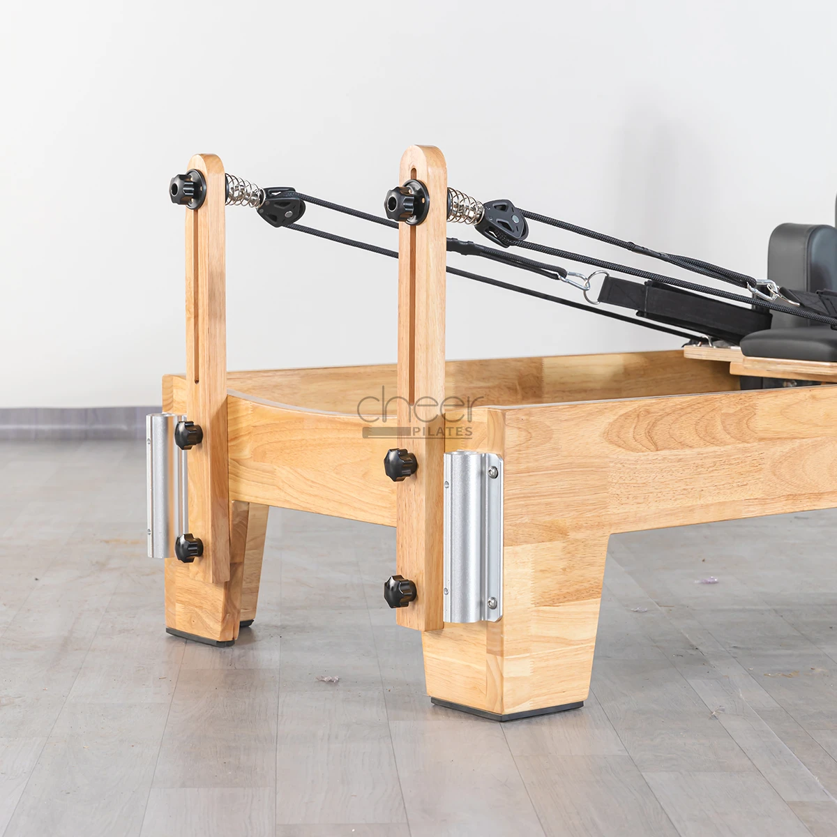 Professional Oak Wooden Pilates Machine for Body Workout pilates reformer machine Home Yoga Fitness Reformer Factory Price
