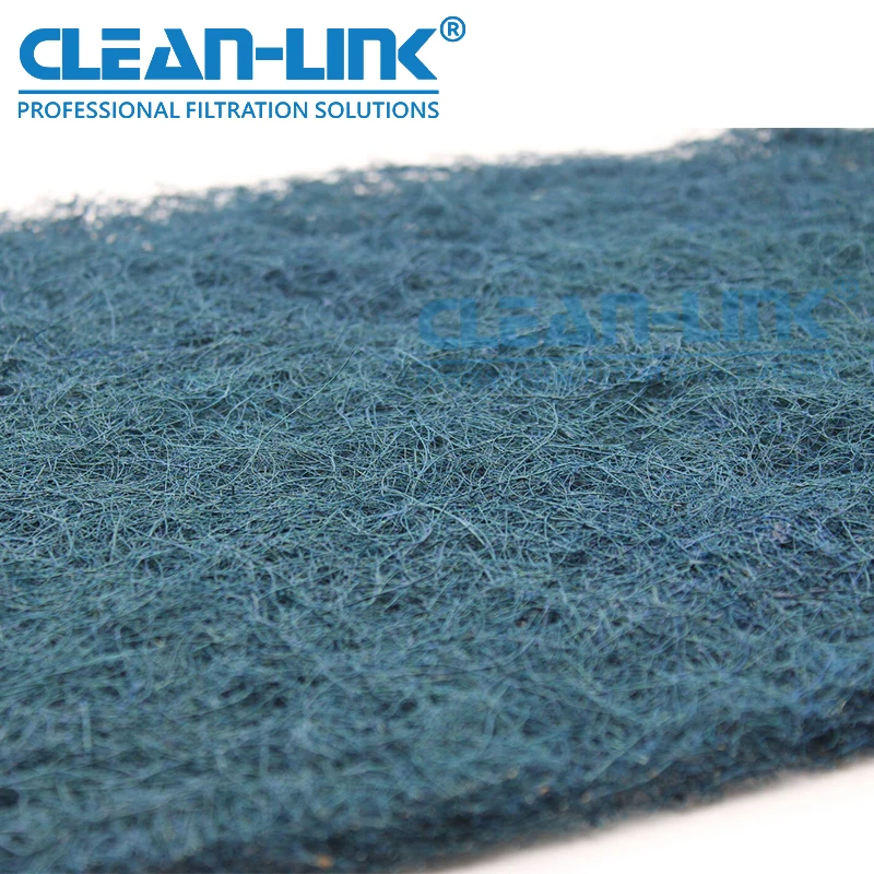 Washable Polyester Fiber Filter Media Fit HVAC Furnace Filter Air Conditioner Hog Hair Pad