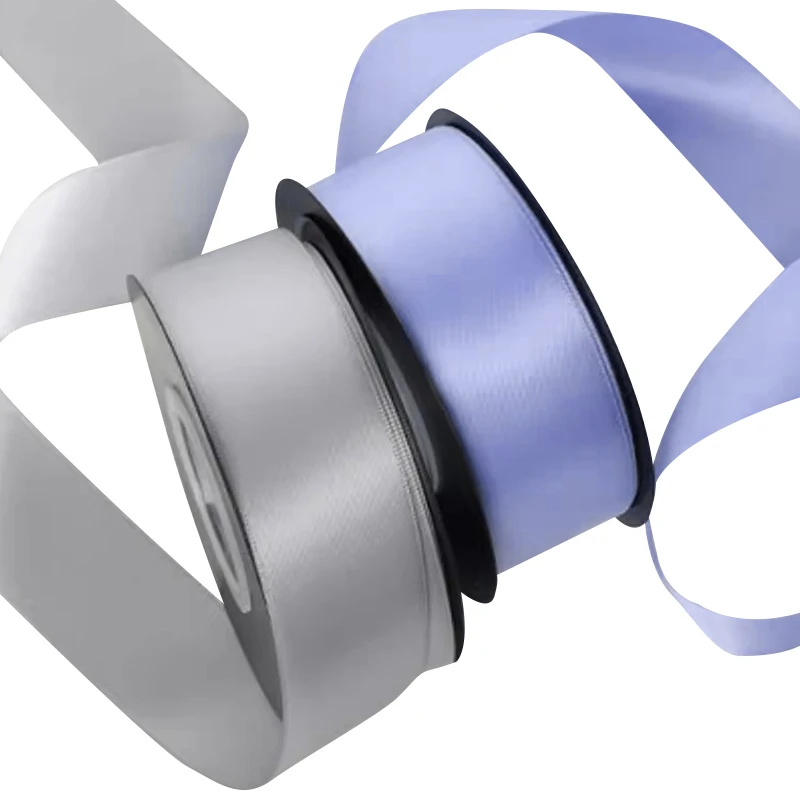 Factory customization 4cm Rose Flower Wedding Color Flowers Gift Cake Wrapping Ribbon Ribbon Wholesale