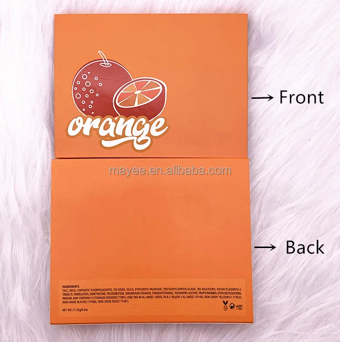 Make your own brand with low MOQ 12 color eyeshadow luxury eyeshadow palette