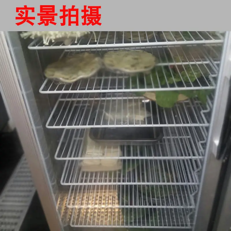 Plastic Coating and Stainless Steel  Wire Shelf for Refrigerated Display Case