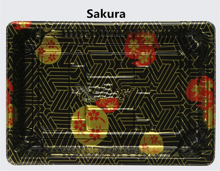 
Disposable OEM Blister Food Plastic Sushi Tray 