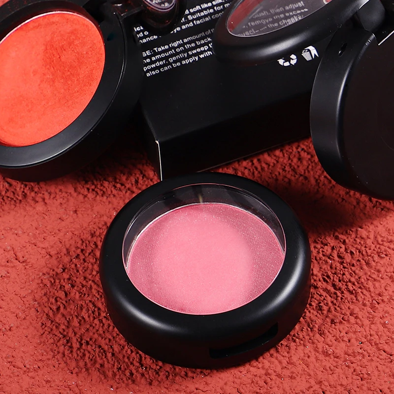 Long lasting waterproof cosmetics private label 5 color blush makeup