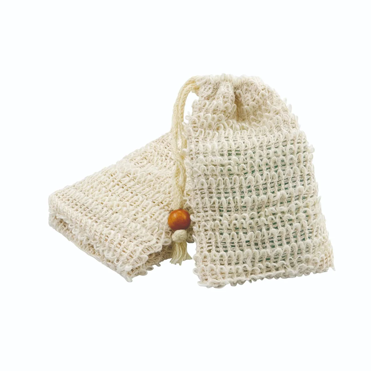 Saver Bag Pouch Mesh Net Waste Plastic-free Exfoliating Foaming and Drying Soap Holder for Showe