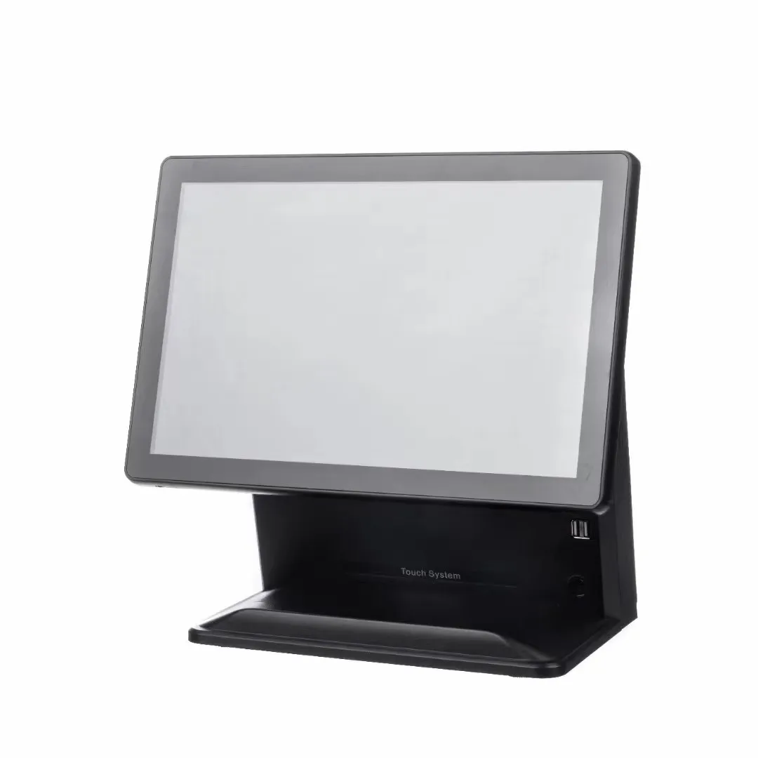 15.6-inch POS all-in-one machine touch screen cash register intelligent ordering supermarket computer printer connection
