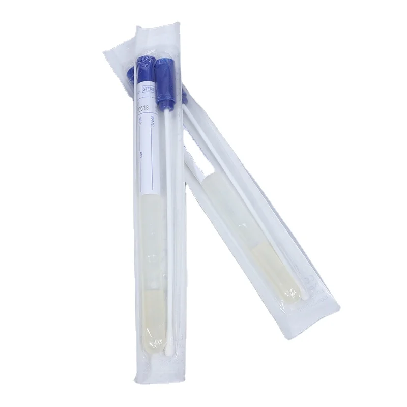 
New design sterile transport specimen collection nasal swab test kits 