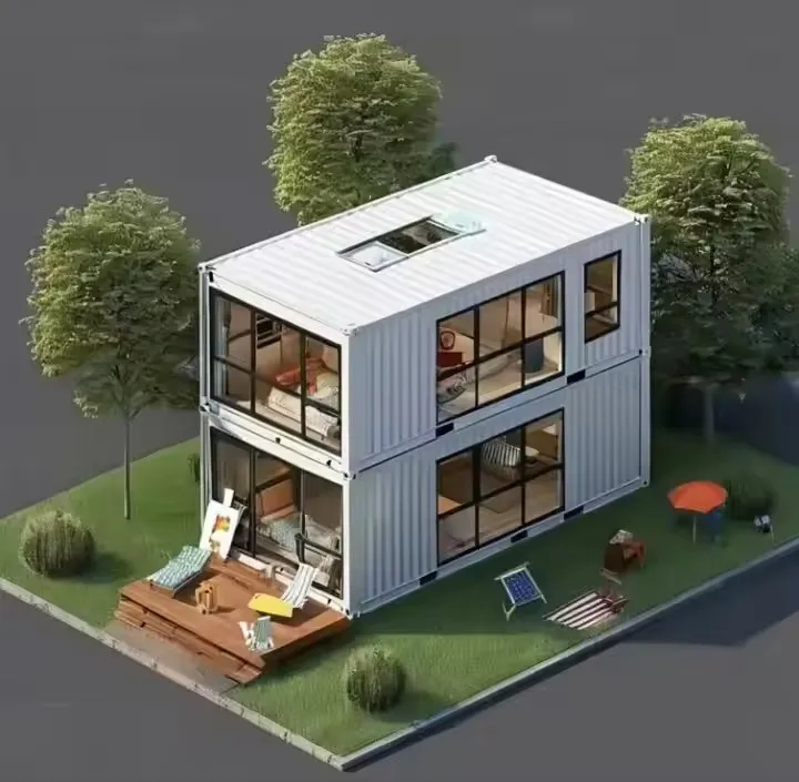 Rising Customized Best Seller Four Bedrooms One Bathroom High-end 20 40ft prefab Folding Container Homes For Sale Prefab Houses