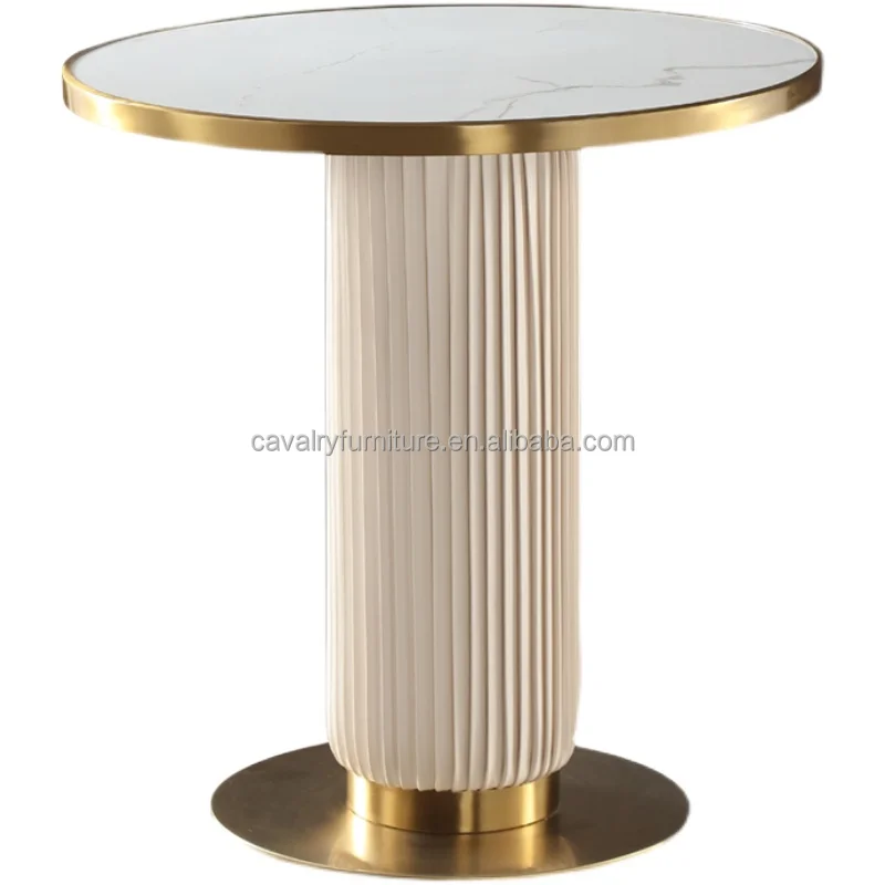 Luxury Living Room Furniture Multi-porpose Round Table Home Office Small Conference Table Tulip Table