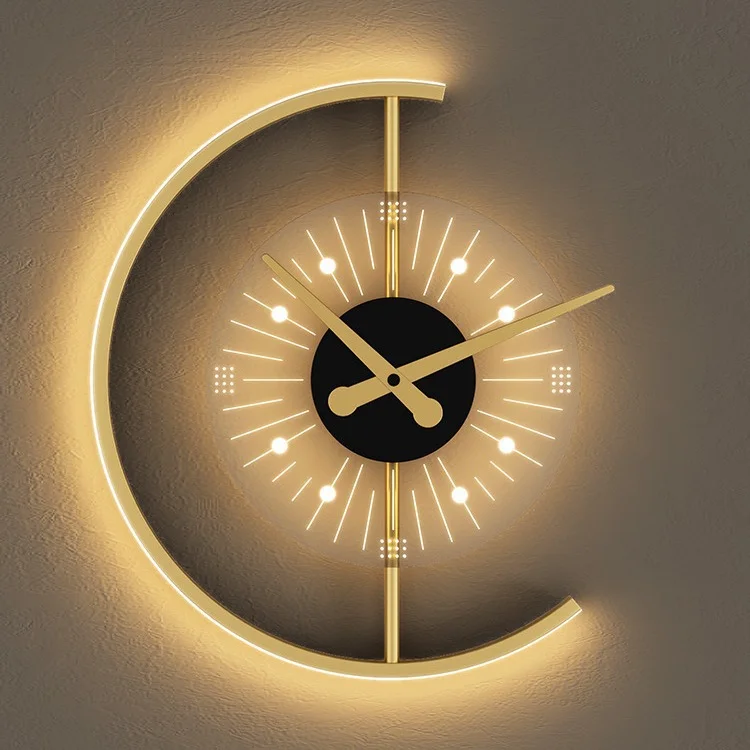 Nordic Bed Wall Lamp Bedside Wall Lights Charging Clock Modern Wall Light For Bedroom Bedside Lights Led Gold Industrial 90 6000