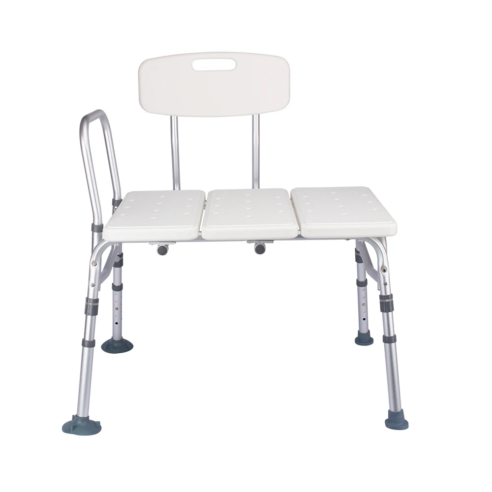 Factory wholesale handicap foldable washroom adjustable bathroom stool bath shower chairs seat for senior adult eldery
