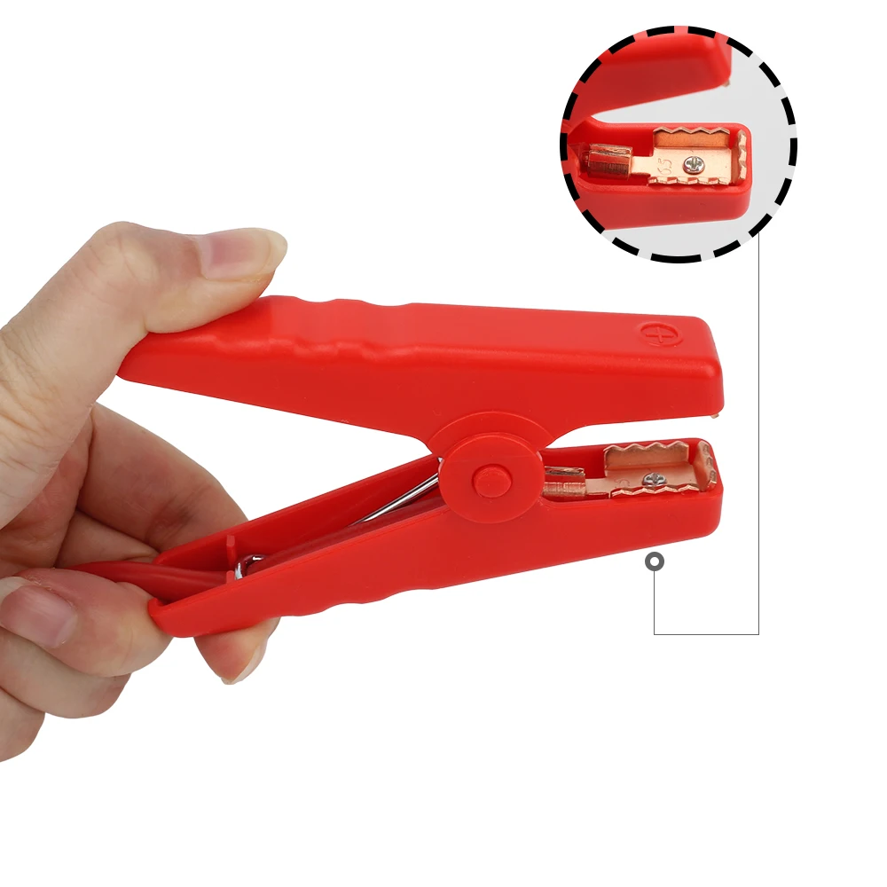 Jump Starter Alligator Clip For Car Trucks 12V Emergency Battery Jump Cable Clamps With EC5 Plug Connector