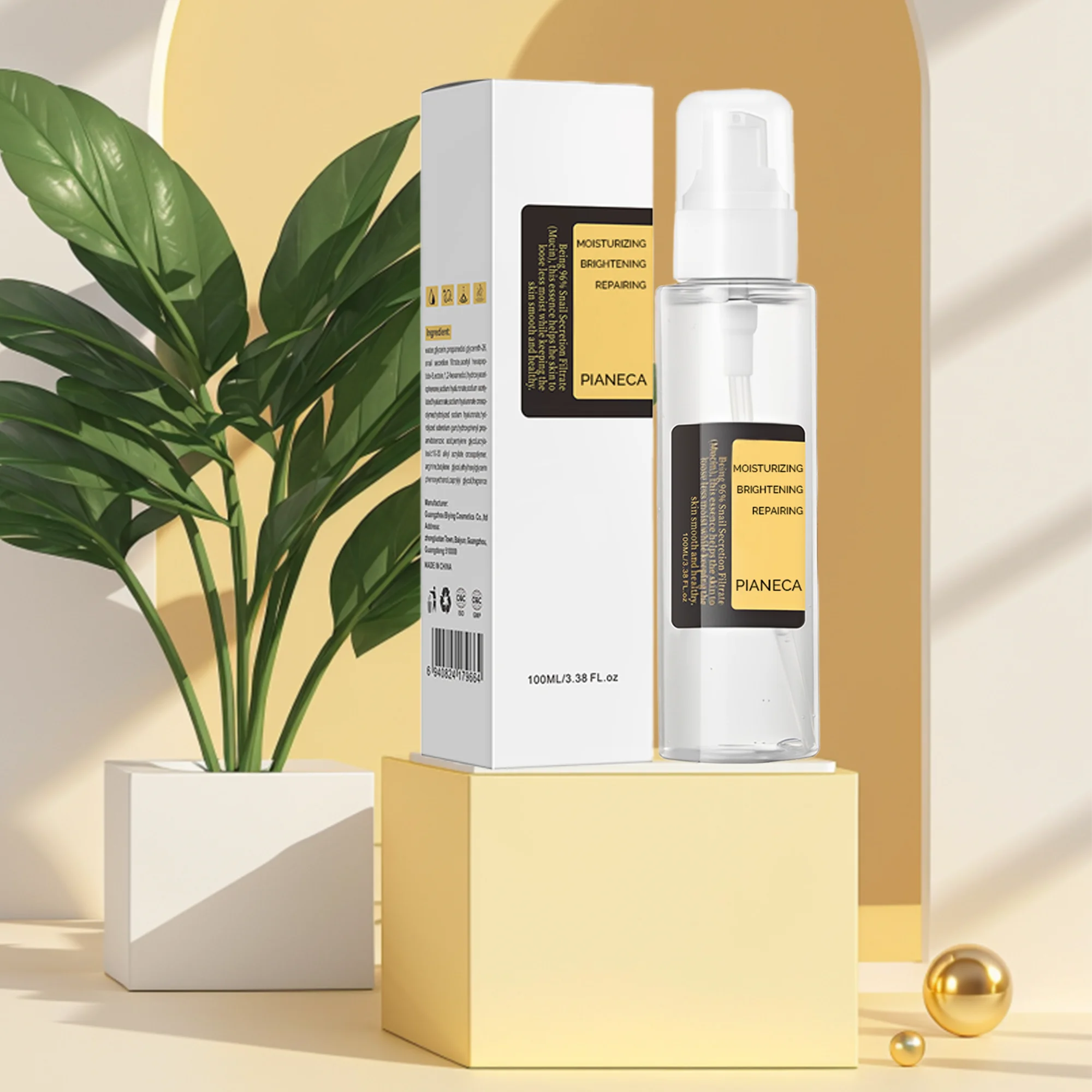 Advanced Facial Serum Anti Wrinkle Damaged Skin Repairing Skin Care Products Anti Aging Snail Mucin Face Serum