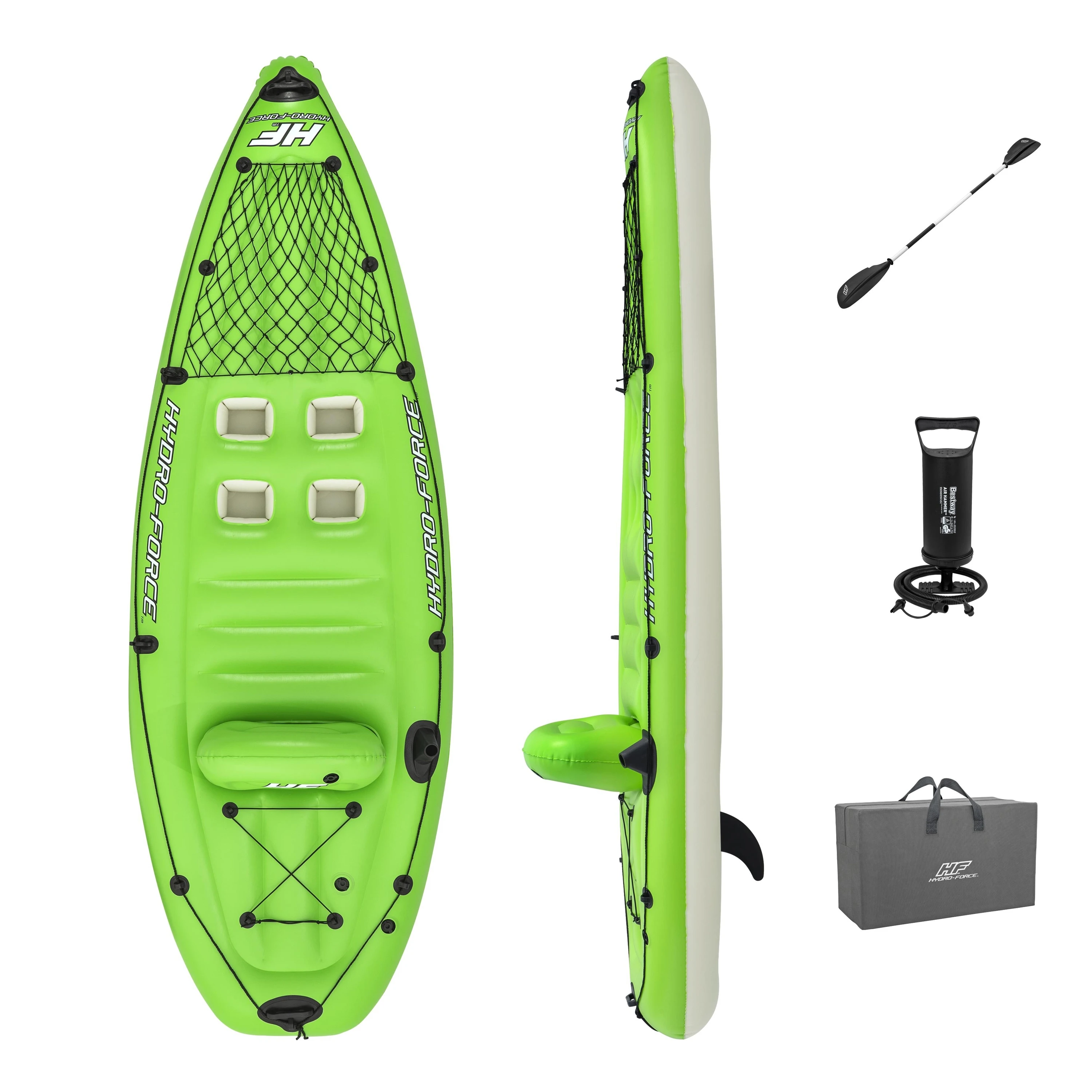 65097 2.70mx1.00m Koracle Outdoor Rowing Boats Rafting Inflatable Raft Water Boat with manual air pump River Kayak set