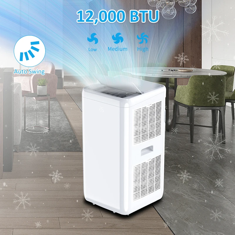 JJPRO GREENFLY mobile air conditioner stand WIFI smart personal air conditioner portable 12000Btu portable air Conditioner