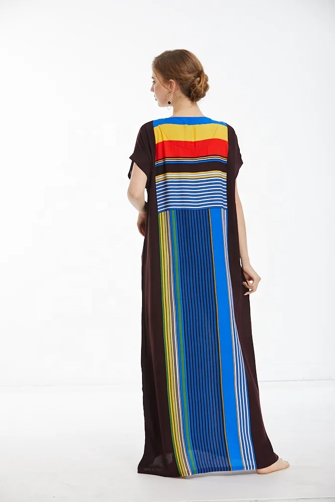 Wholesale 2020 new fashion rayon cotton Evening dress Muslim African Indian clothing Islamic Clothing