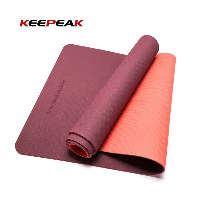 Manufacturer Wholesale Custom Cheap Natural Foldable Tpe Yoga Mat For Unisex