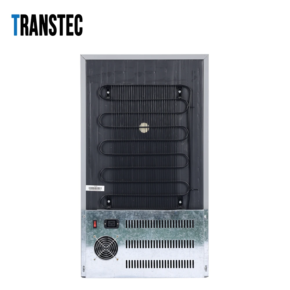 China wholesale Refrigerator DC 12V fridge Double door 118L  with off grid system for commercial and household use