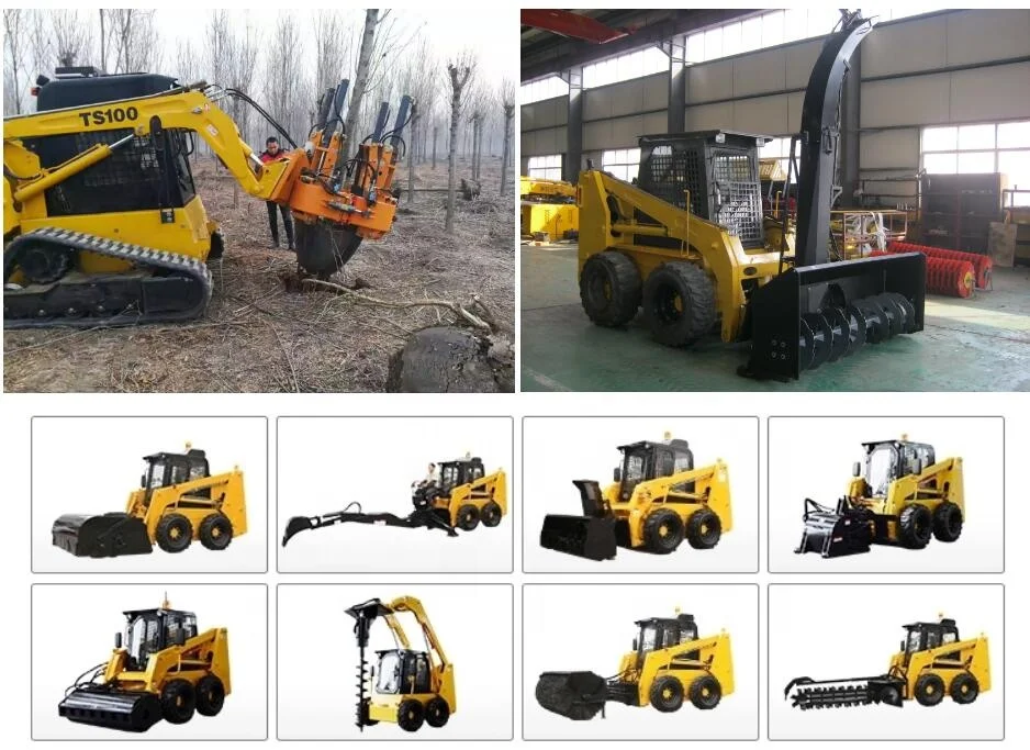  SDTW от 35 л.с. до 140 все типы Skidsteer погрузчик с бортовым