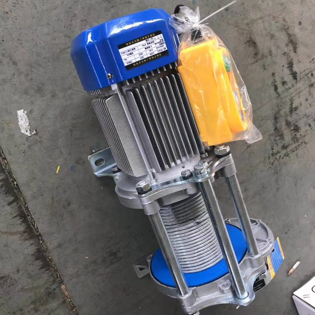 KCD HIGH QUALITY ALUMINUM SHELL ELECTRIC WINCH ELEVATOR HOIST