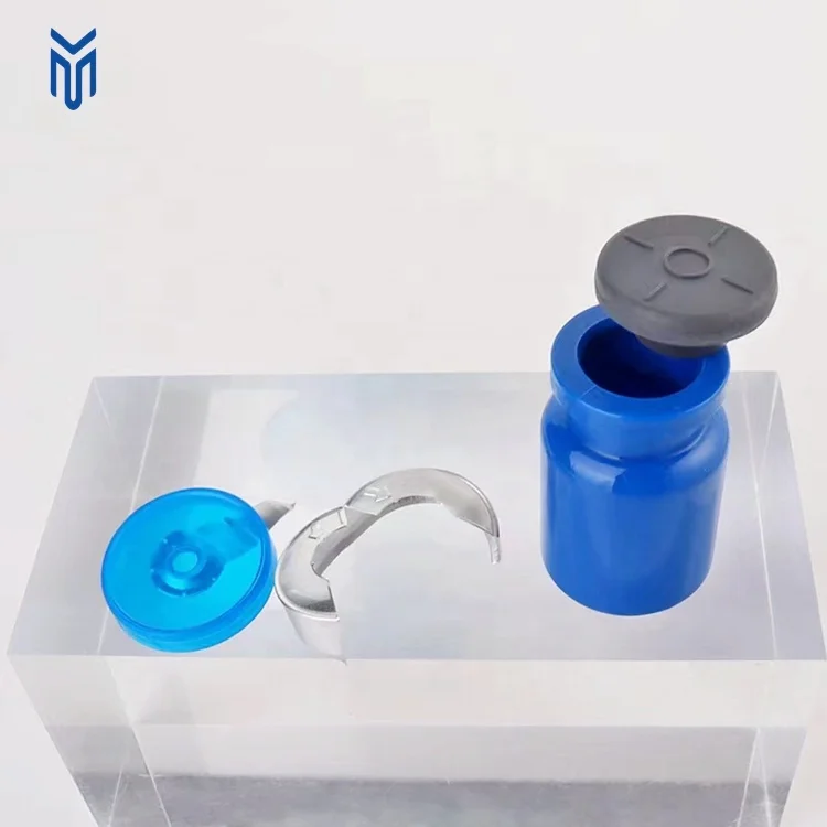 New design 5ml colorful AS plastic test tube plastic vial bottle for lyophilized powder packing