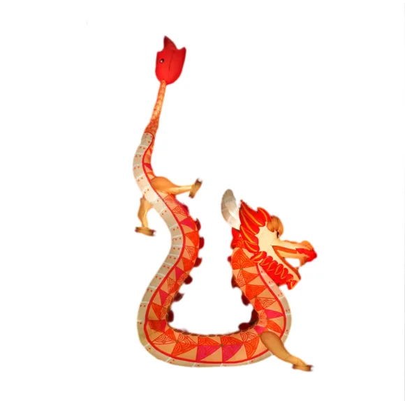 Chinese Dragon Inflatable Models Adorn Giant Inflatable Dragon Loong Costumes For Party