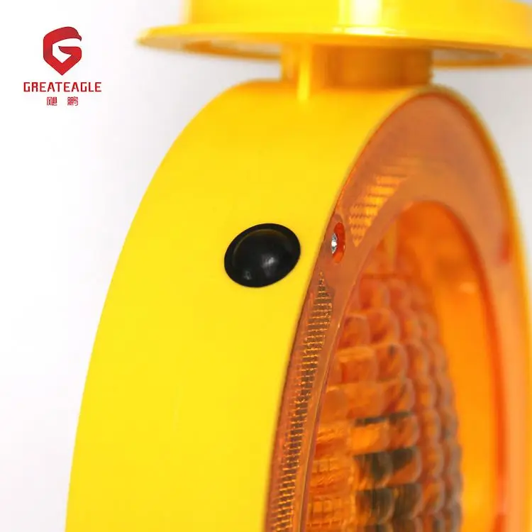 Wholesale solar rechargeable beacon warning light temporary traffic control led emergency warning light
