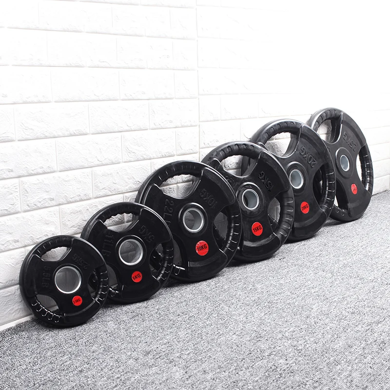 Wholesale new popular  gym fitness dumbbell and 20kg  olim pic  weight plates set
