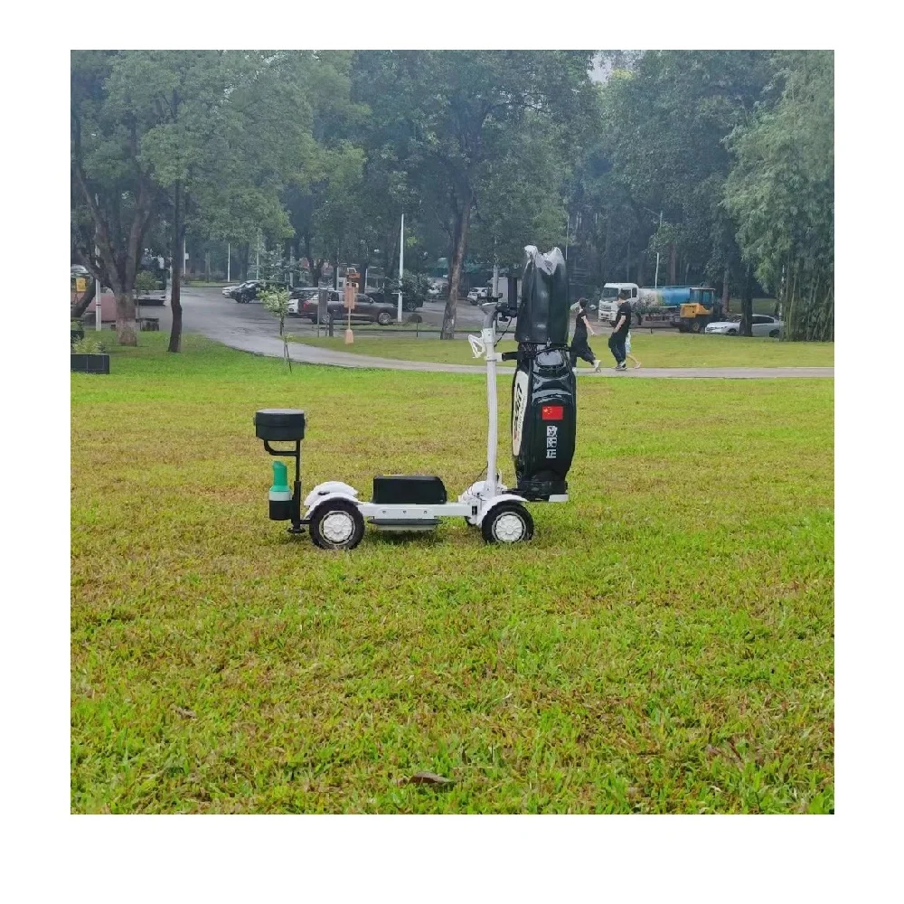 New design golf skate caddy v3 stand up electric 10 inch 48V 20AH 2000W  Aluminium foldable golf skate caddy