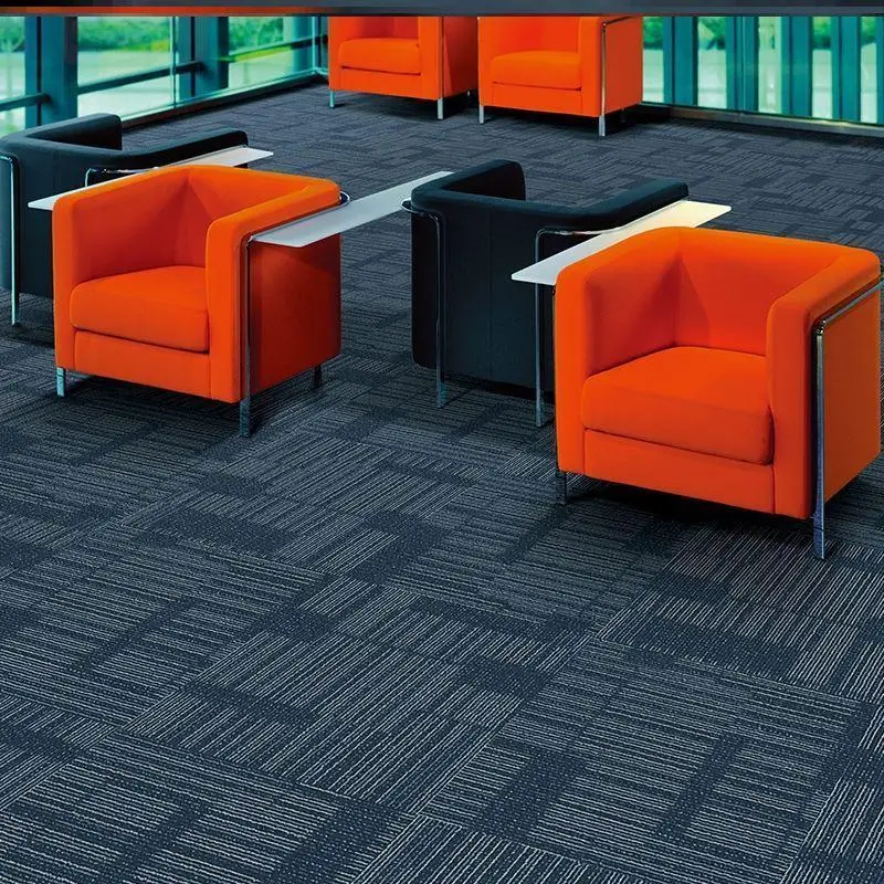 High Traffic Luxury Hotel Room Carpet Executive Office Floor Carpet Tiles Commercial 50x50 Modular Carpet Tiles For Office