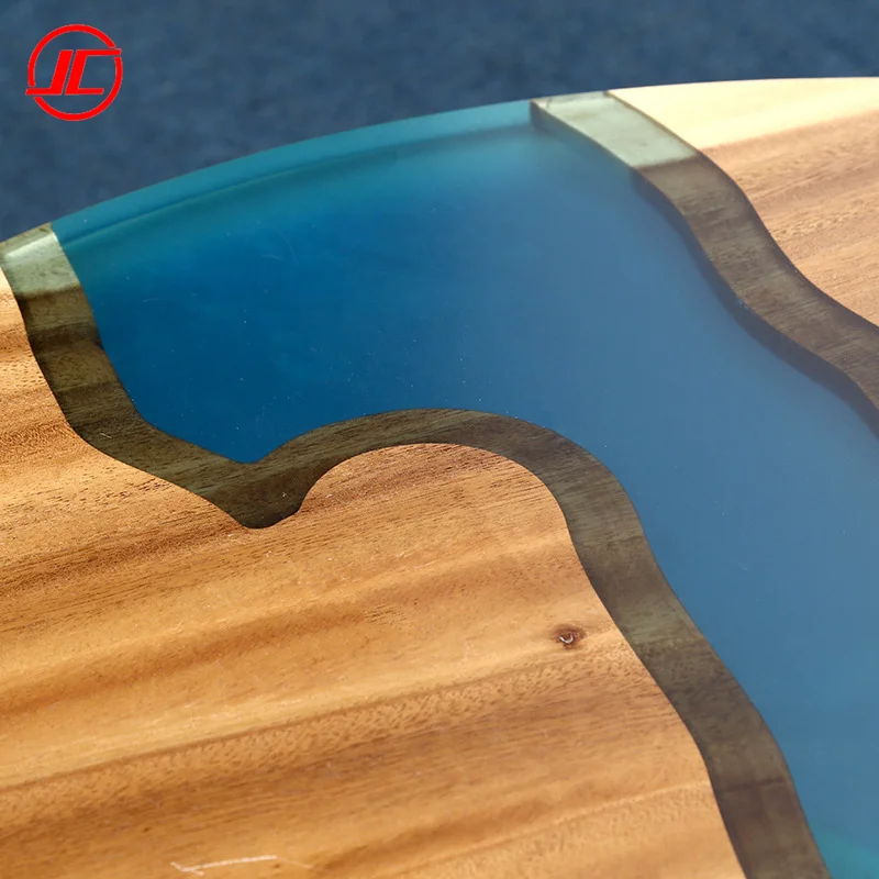 Wholesale Deep Pour Cast Crystal Clear Epoxy Resin River Table Casting