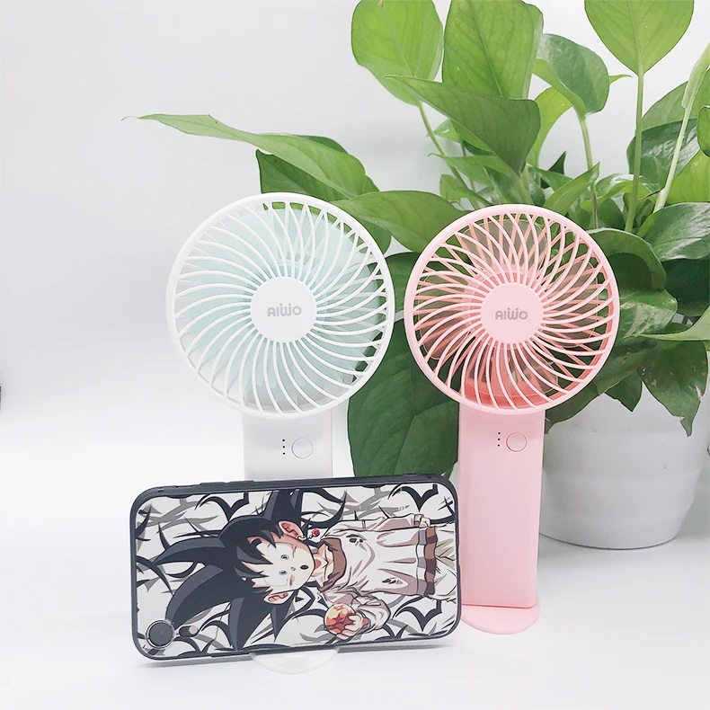 AIWO  minka Aire Ceiling A Batteria Ventilatore Usb Colonna Custom Customize Logo Hand Minismall Fan Hand Fan Wedding Air Fan