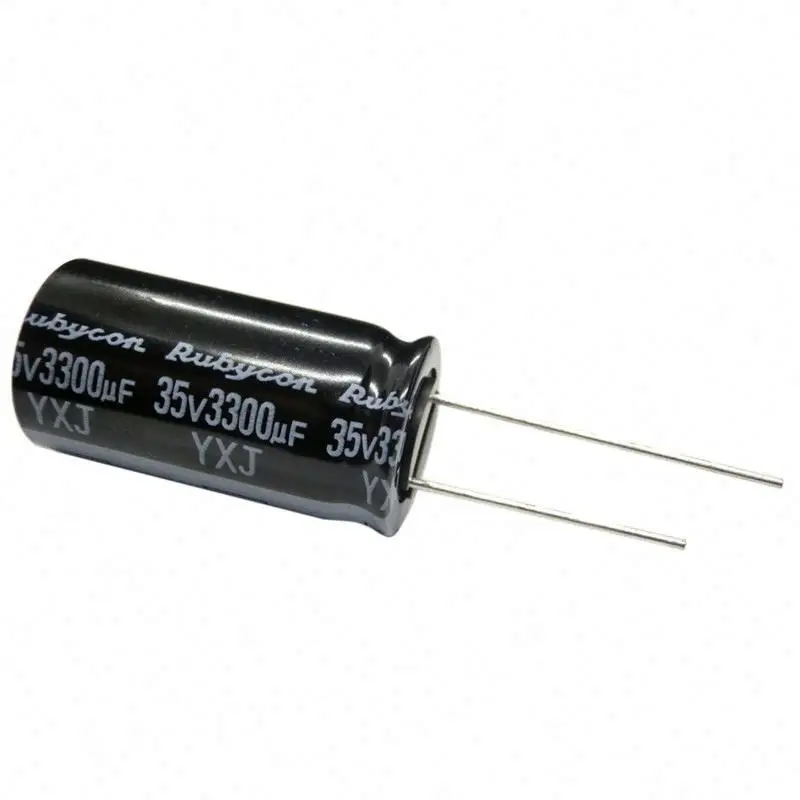 Electronic components  Long life of 35v 3300uf imported electrolytic capacitor