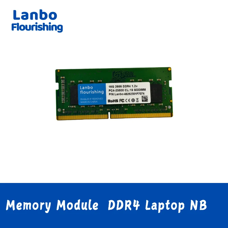 Laptop memory full compatible DDR4 8GB sodimm memory ram