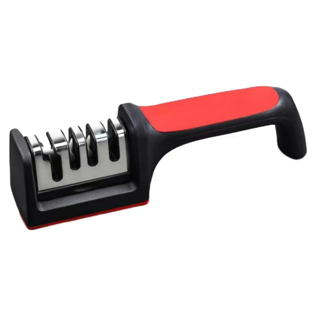 Handheld Multi-Function Kitchen Accessory Gadget 3 Stage Quick Knife Scissors Sharpener New Low Price Tool Machine