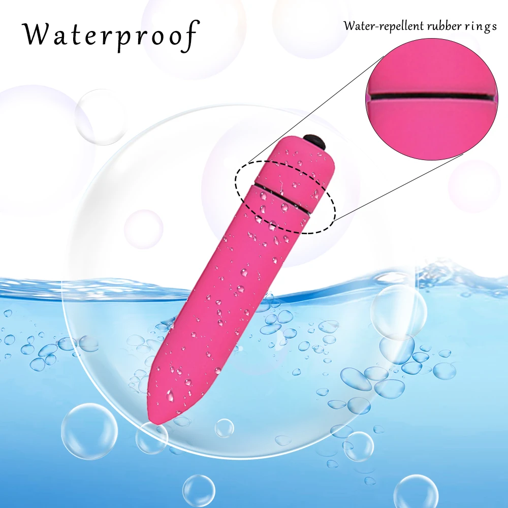 The Original Wireless Mini Bullet Vibrator No. 7 Battery Size Sex Toys For Women Vagina Vibrator