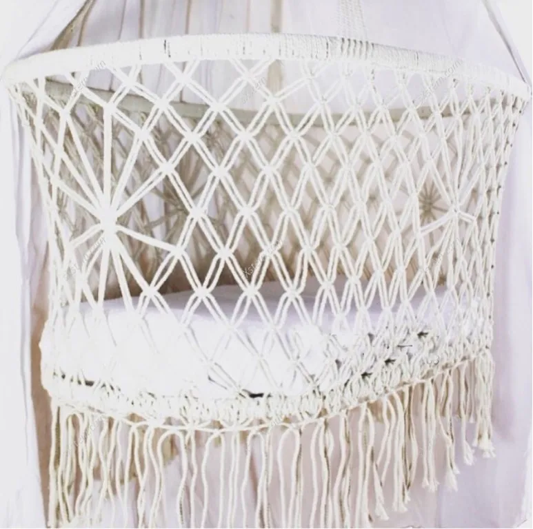 baby halo bassinest indoor swing bed crib macrame hanging infant cradle