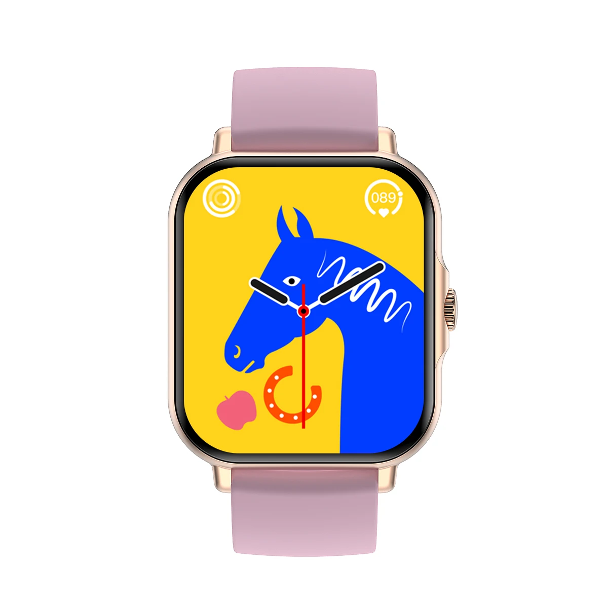 1,83 дюймов полный сенсорный экран водонепроницаемый смарт-часы умные часы с кислородом крови спортивный браслет