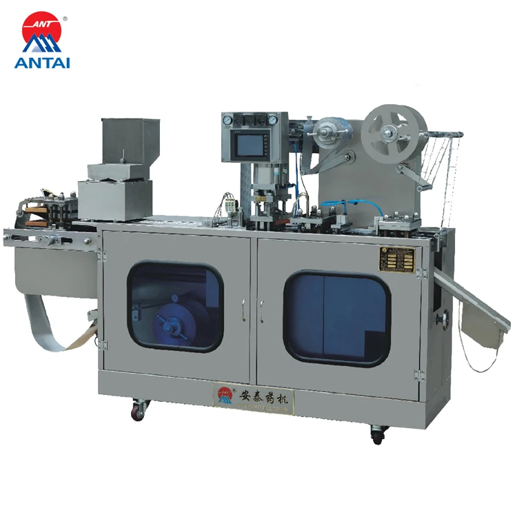 High Efficiency 3.6KW Alu/Alu Type Automatic Mini Pill Tablet Capsule Blister Packing Machine